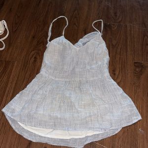 Abercrombie and fitch tank top open back